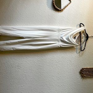 White Romper one sleeve